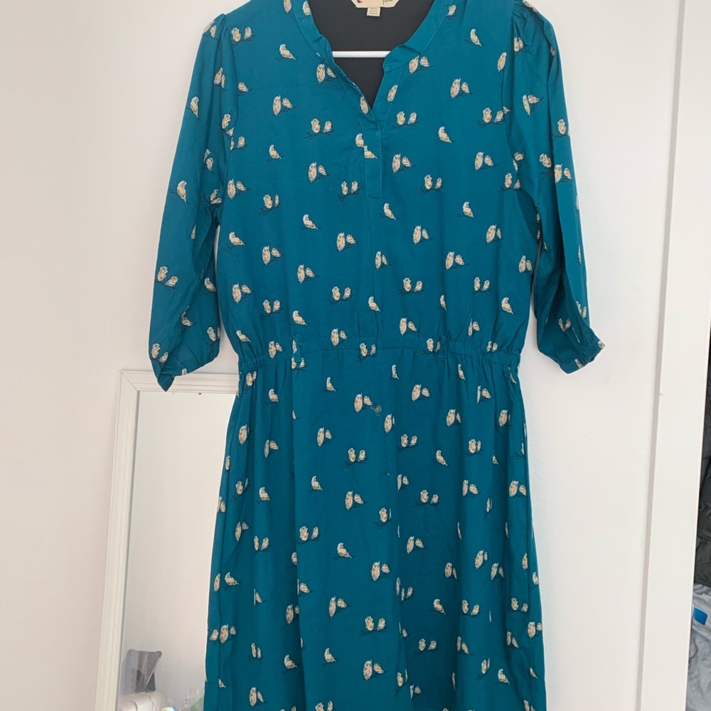 Flawy button up dress